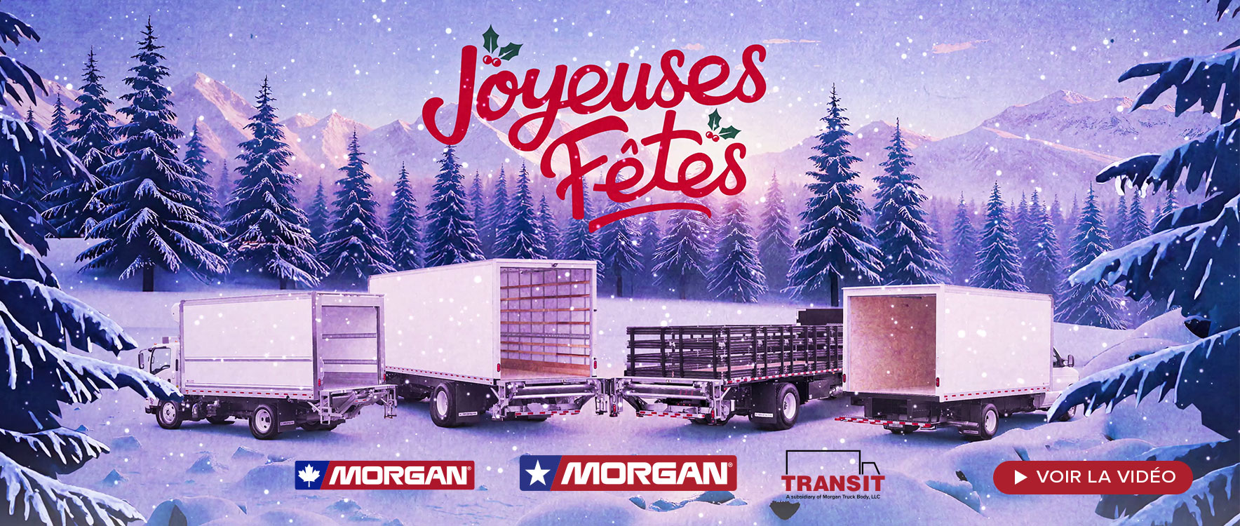 Joyeuses fêtes de vos amis chez Morgan